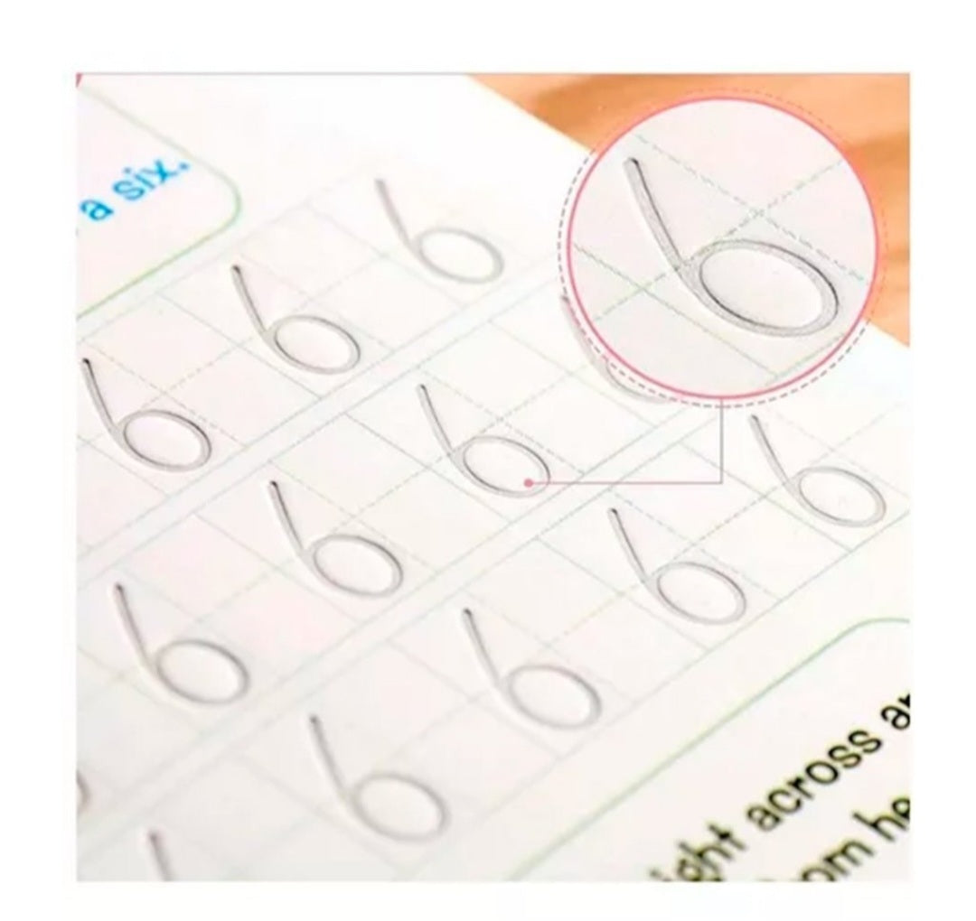 Set Cuaderno Magic Caligrafia Montessori