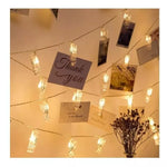 Guirnalda Led Clips 10pzs Porta Foto 80