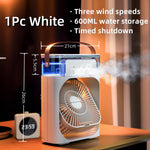 Ventilador Humidificador Aire 2 En 1