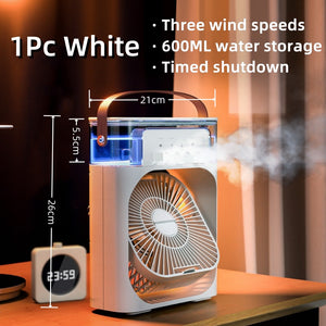 Ventilador Humidificador Aire 2 En 1