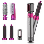 Cepillo Secador de Pelo Profesional 5 en 1 - Seca, Alisa y Riza en Casa