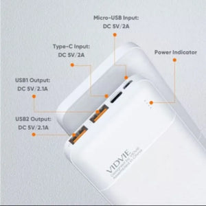Bateria Portatil PowerBank 20000mAh""
