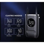 Inflador Portátil Inalámbrico Recargable