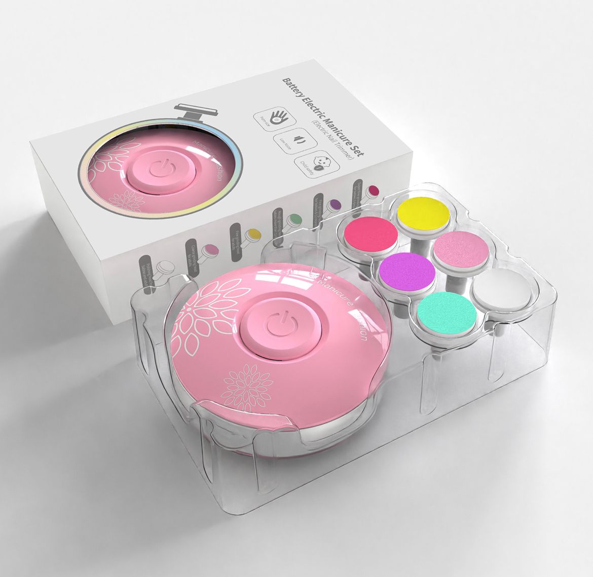 Corta Uñas Lima Eléctrica Para Bebes