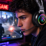 Audífonos Gamer iMICE con Micrófono y Luz