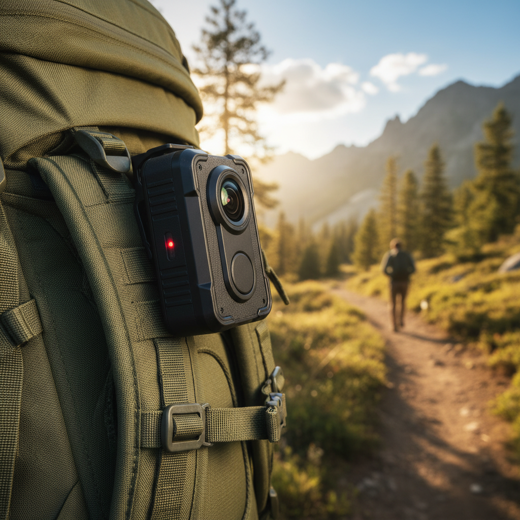 Videocámara Corporal Con Pantalla